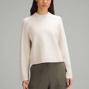 Lululemon Brushed Cotton Merino Blend Crewneck
Light Ivory